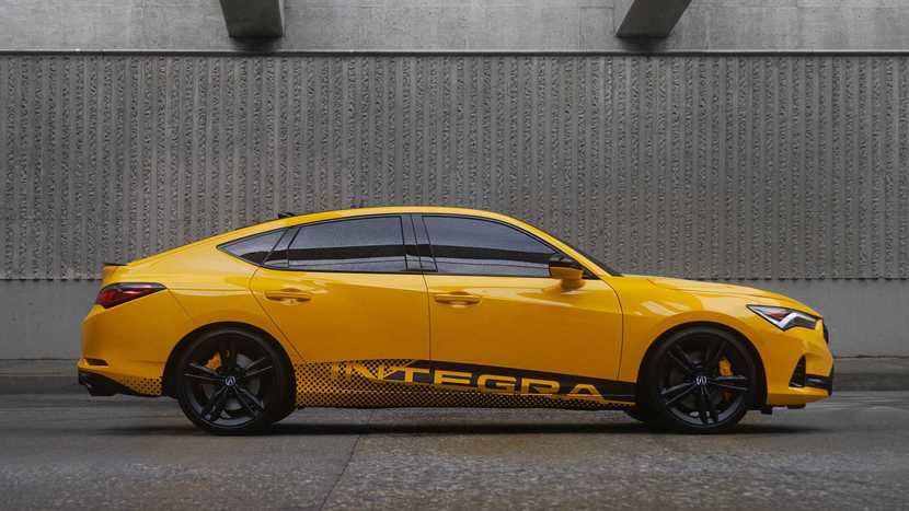 配1.5T发动机 全新讴歌Integra原型车发布 提供手动挡