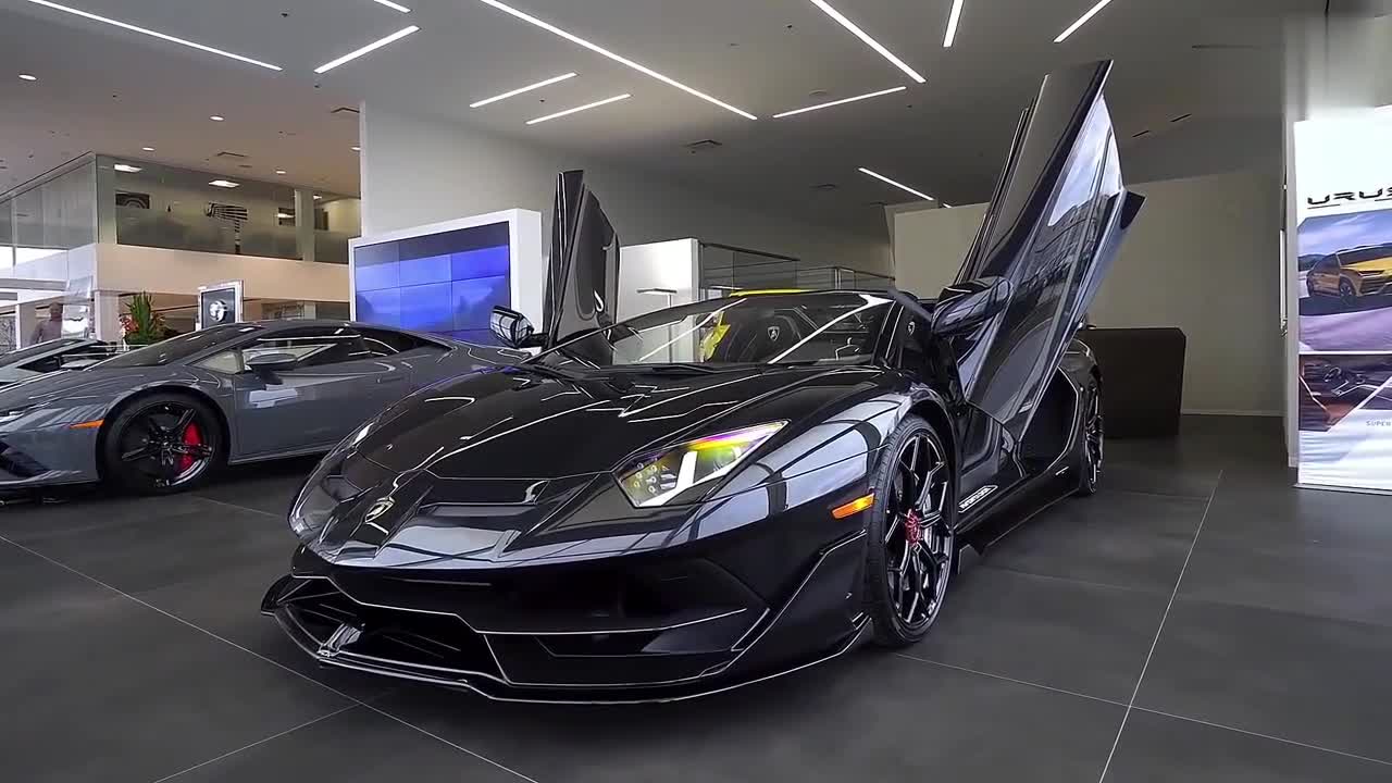 兰博基尼aventador svj roadster外观赏析