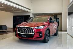 纯进口轿跑SUV！探店英菲尼迪QX55，性感掀背造型动感