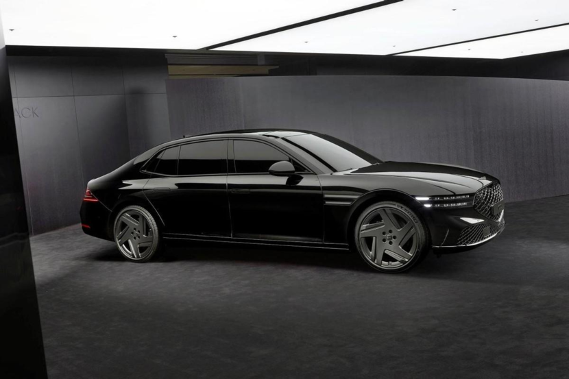 与奔驰s级同级别,捷尼赛思g90黑色版发布,约73万人民币