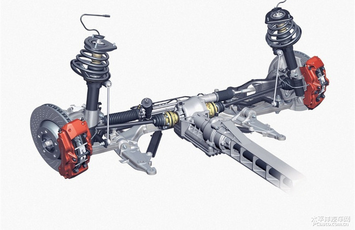 汽车后桥结构图解剖图图片
