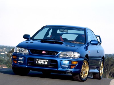 subaru impreza wrx sti version v(gc8v 驾驶者:藤原文太,藤原拓海.