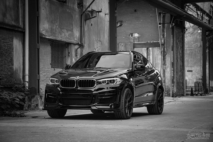 bmwx6m黑武士图片