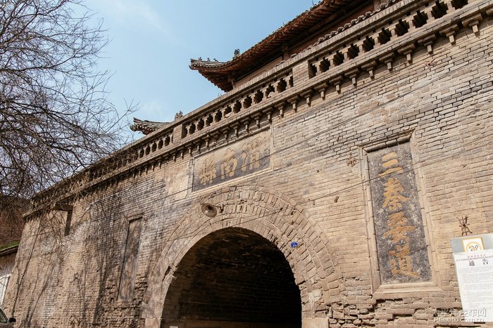 古朴自然陕西渭南老城鼓楼对研究明代建筑做法有较高价值宋渭涛摄影