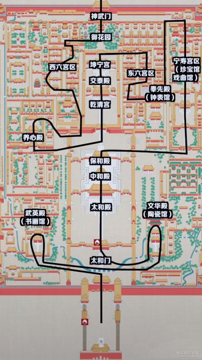 自驾游北京紫禁城