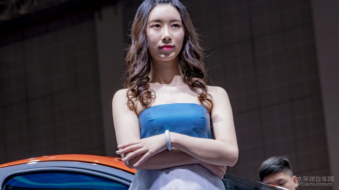 2019上海車展香車美女感受美好生活