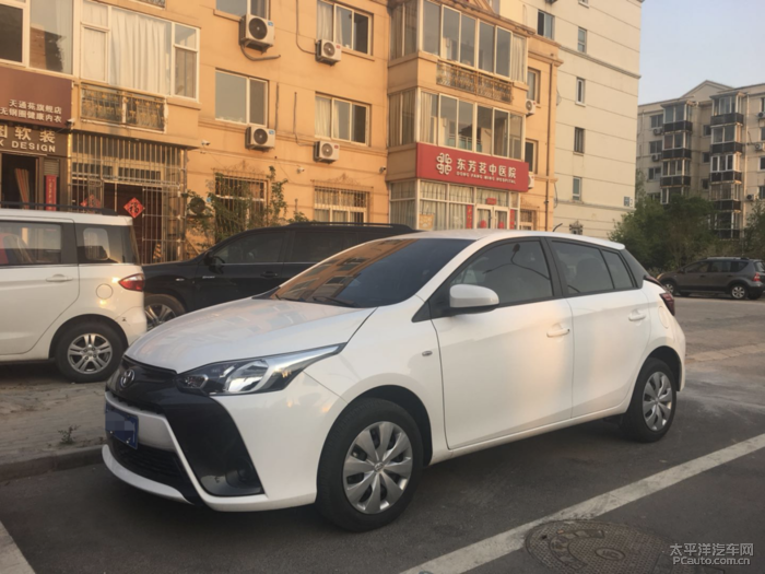 看大胡子,它这骄傲的样子._yaris l 致炫论坛_太平洋汽车网论坛