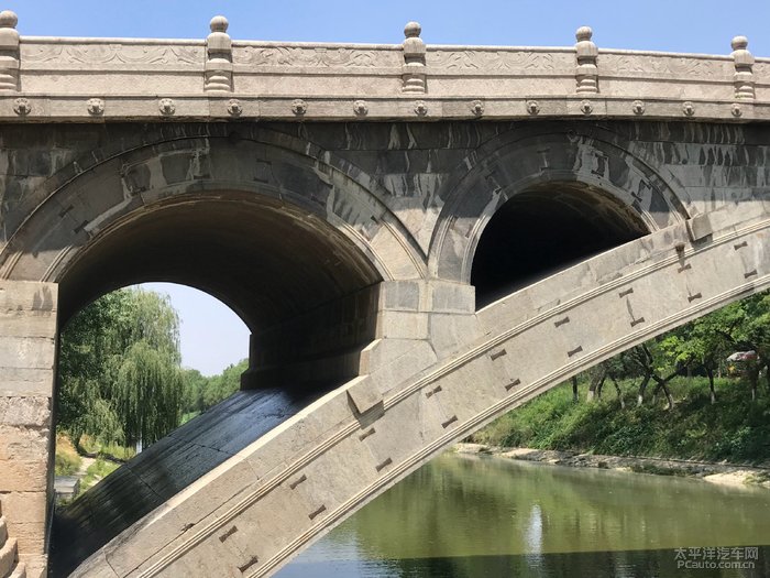 赵州桥两侧精美的图案图片