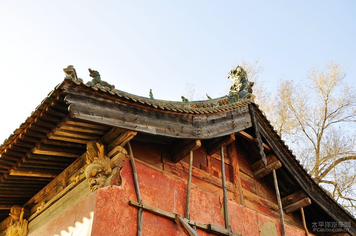 五台山之外台九寺之一三圣寺