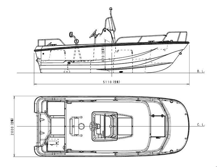 s17是铃木2019年4月推出的一款小船,船身尺寸:长511米,宽20米,深0
